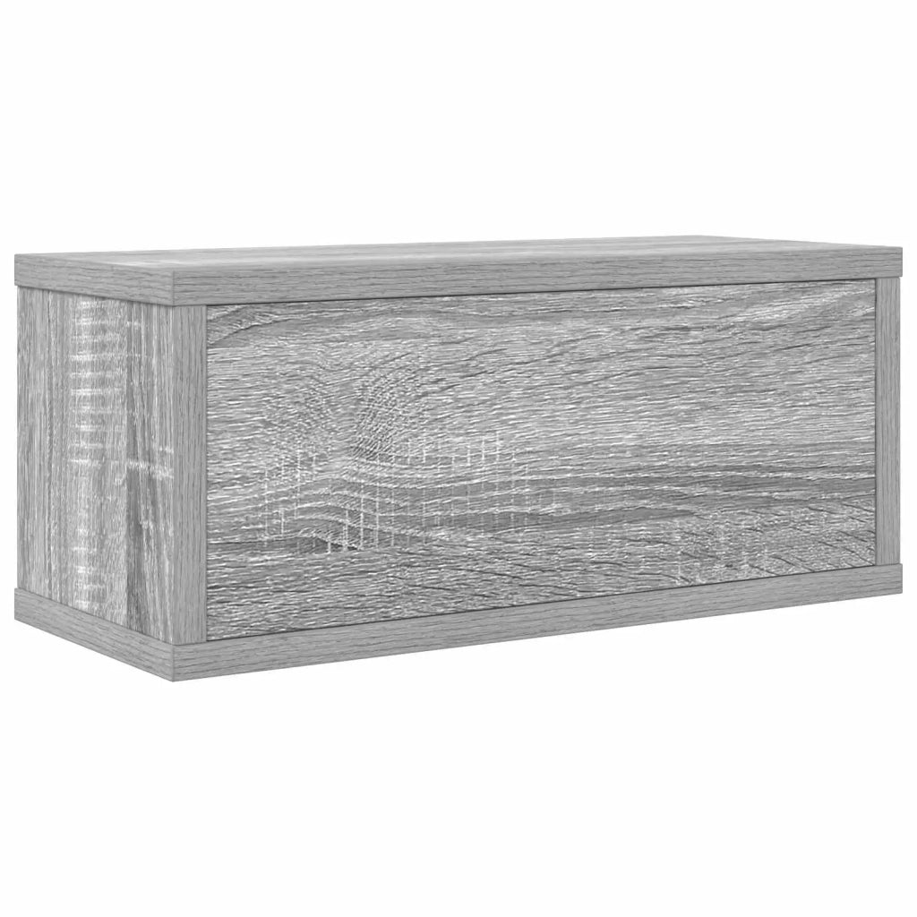 Rack per Stoccaggio CD Sonoma grigio 40 x 17 x 17 cm 8012721