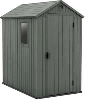 Casetta da Giardino Darwin 4x4, Verde, 125,8 X 117 X 205 h