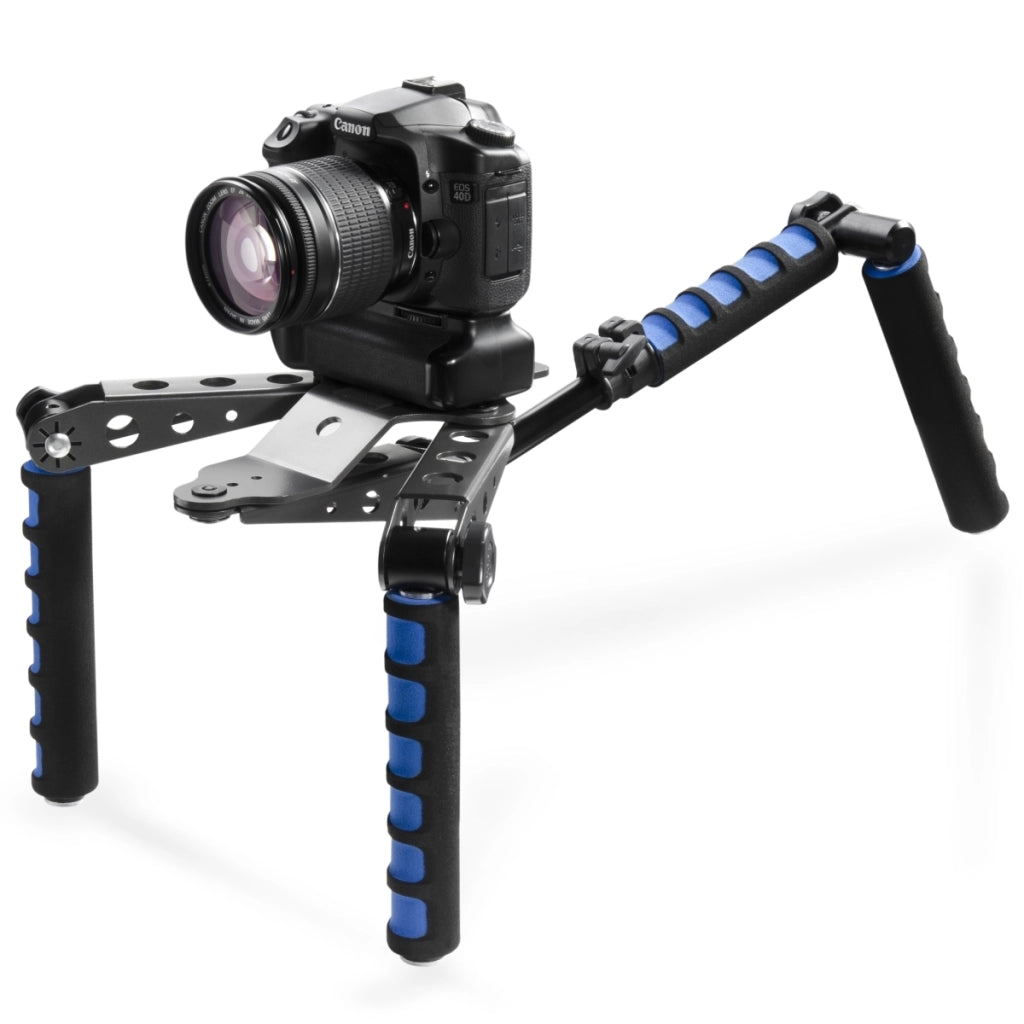 Cineast I Treppiede video a spalla nero/blu, 17598