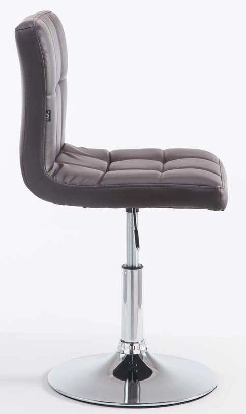 Set 2 Sedie Lounge Palma V2 in similpelle marrone