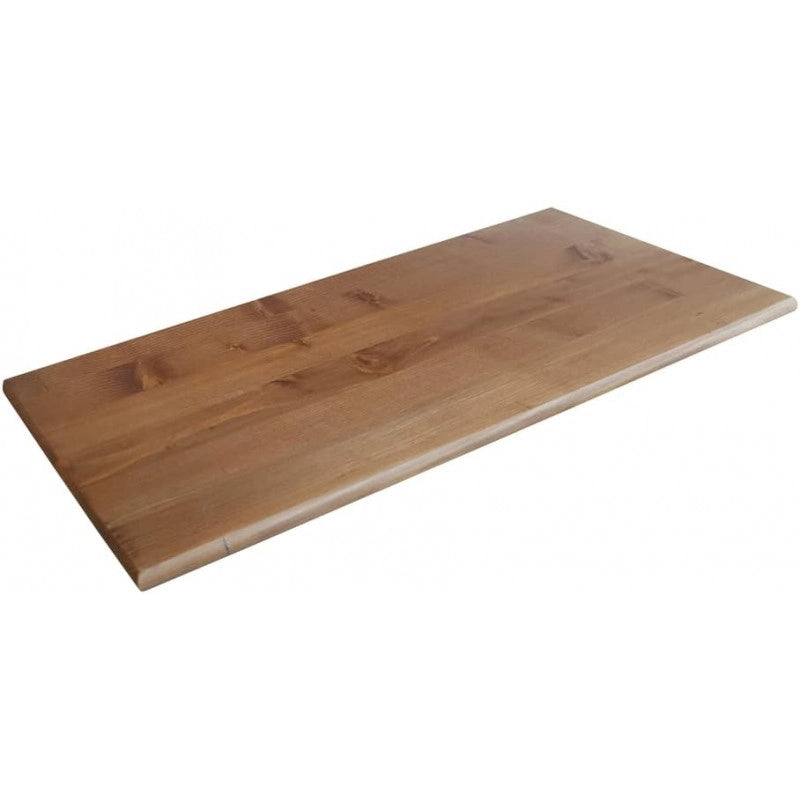 Mensola in legno Mercurio verniciato noce 2,4x24x56 | Stile e solidità