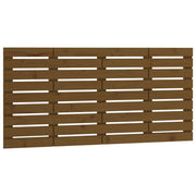 Testiera | Testata da Parete Ambra 126x3x63 cm in Legno Massello di Pino