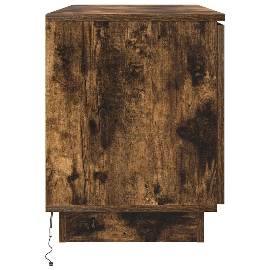 Mobile TV-Credenza per TV-Console TV Rovere fum¨¦ 100 x 38 x 49 cm Legno multistrato