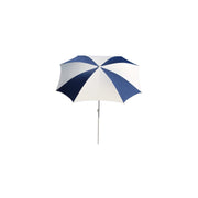 Ombrellone a palo centrale Malta Made in Italy ø cm 200SQ - bianco blu