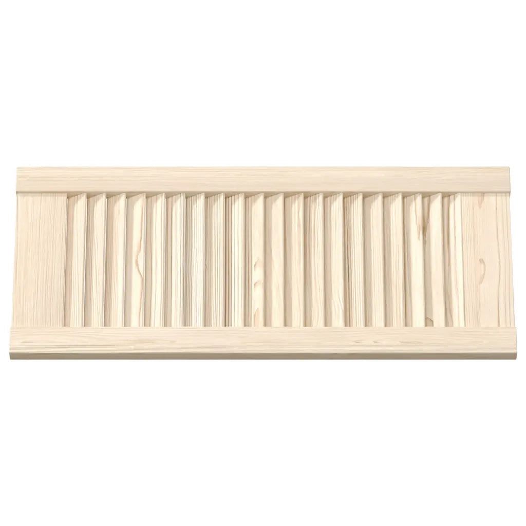 Anta con Design a Lamelle 69x29,5 cm in Legno di Pino 4015891