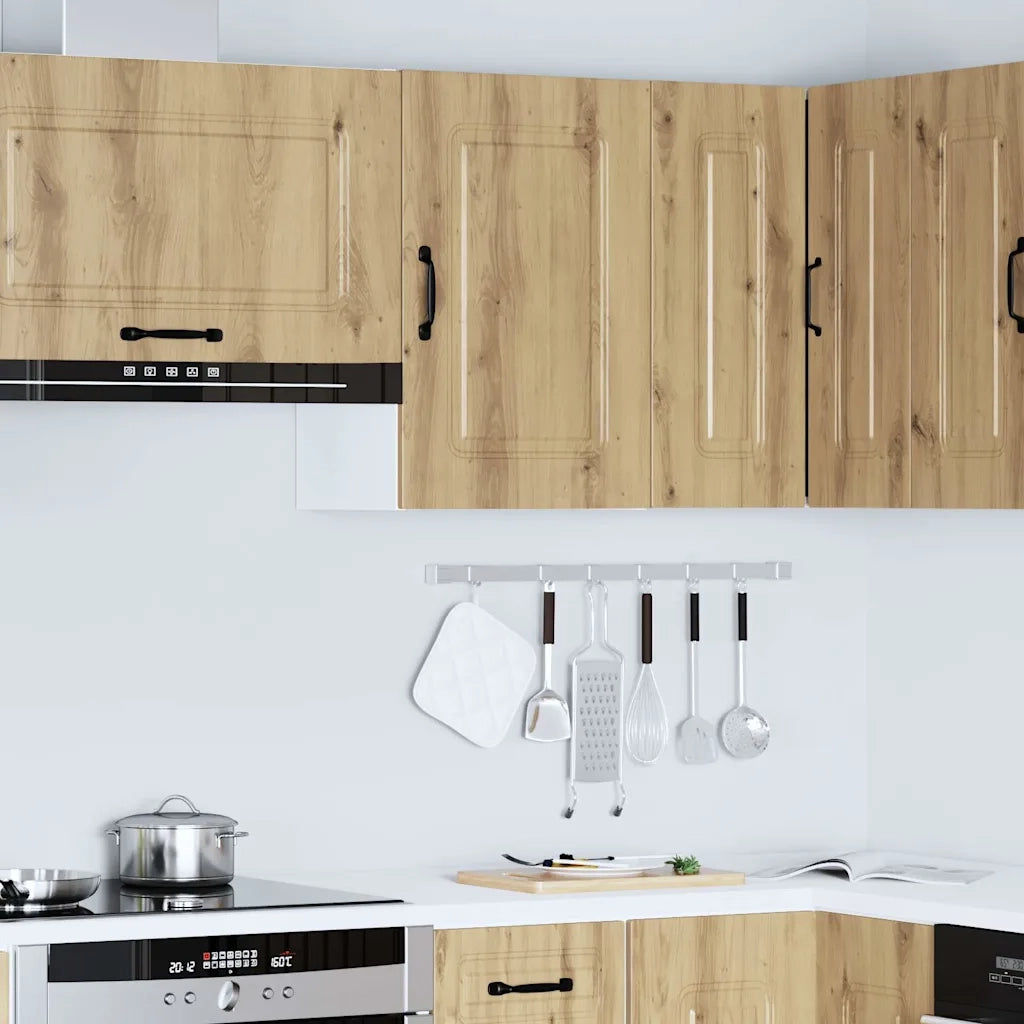 Pensile da Cucina Kalmar Rovere Artigianale Legno Multistrato