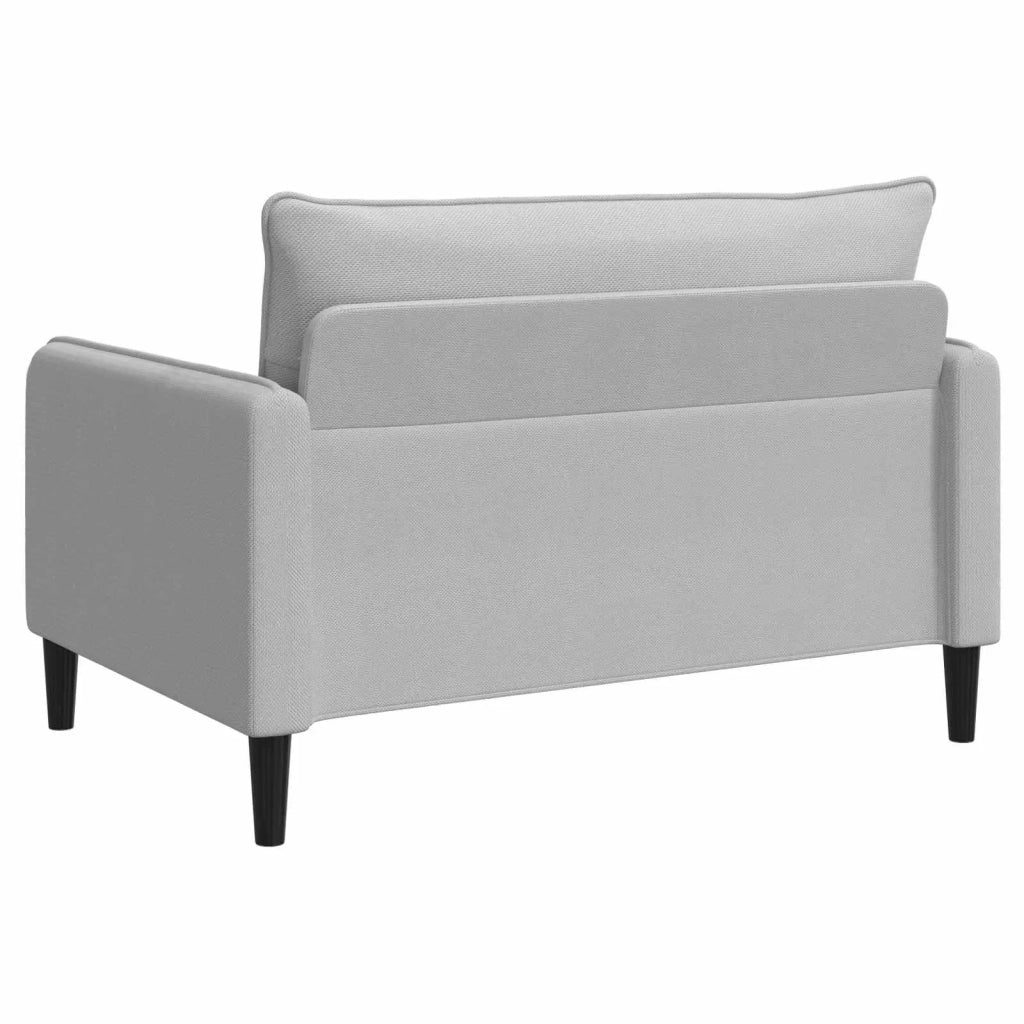 Poltrona XXL Grigio Chiaro Velluto 42043559