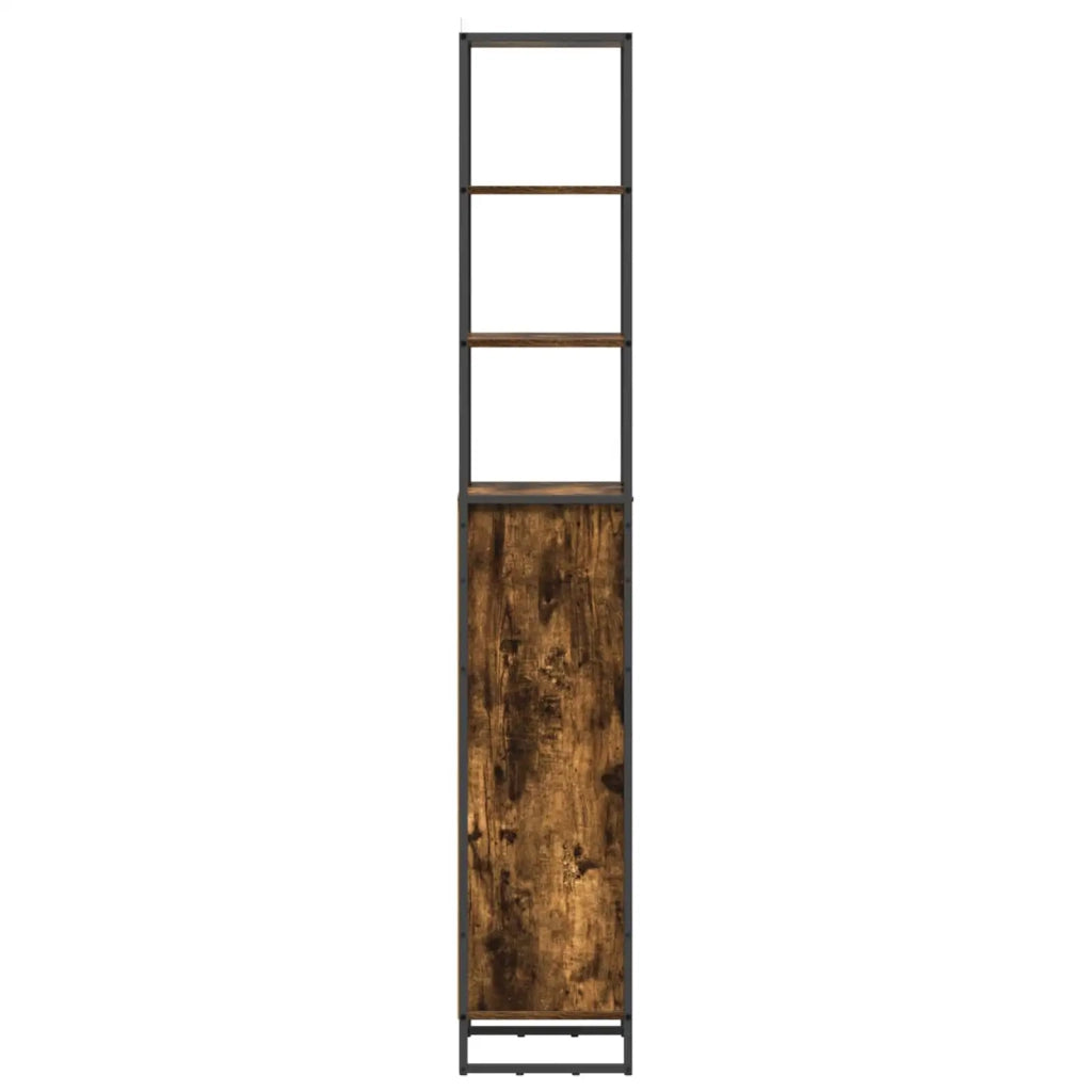 Mobile da Bagno con cassetto Quercia Fumosa 40 x 30 x 180 cm