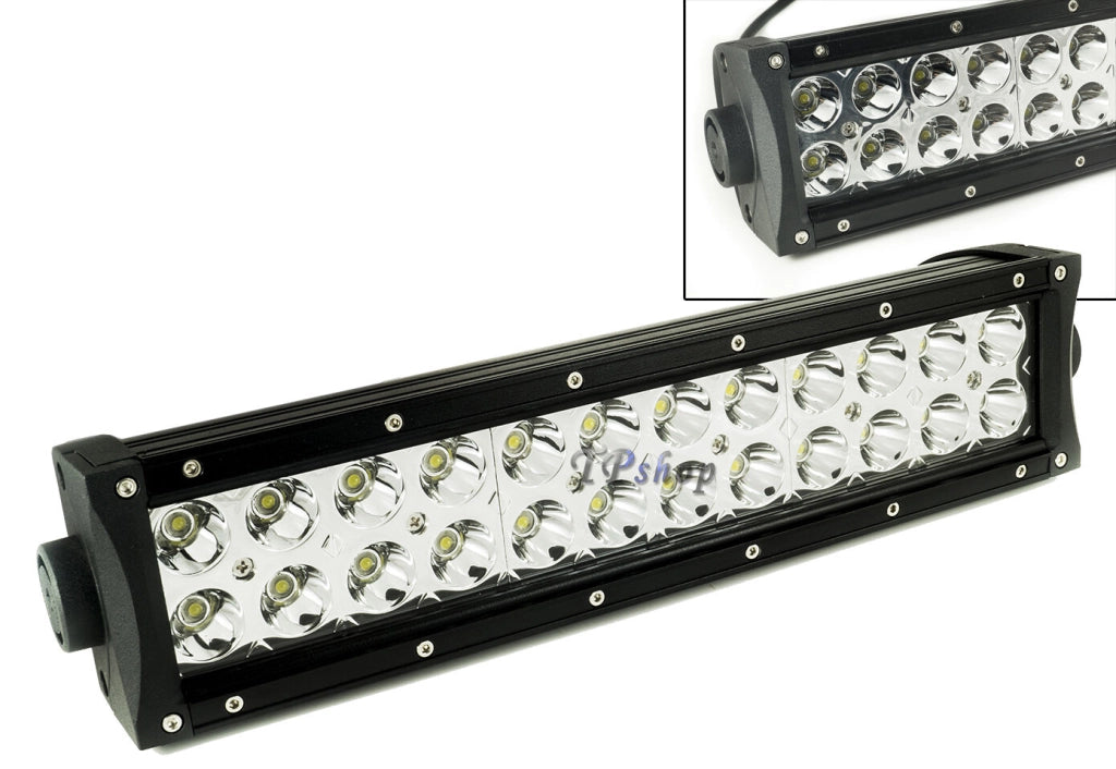 FARO LAMPADA SUPPLEMENTARE PROFONDITA' AUTO FUORISTRADA 36 54 72 120 240W 12V 72 Watt