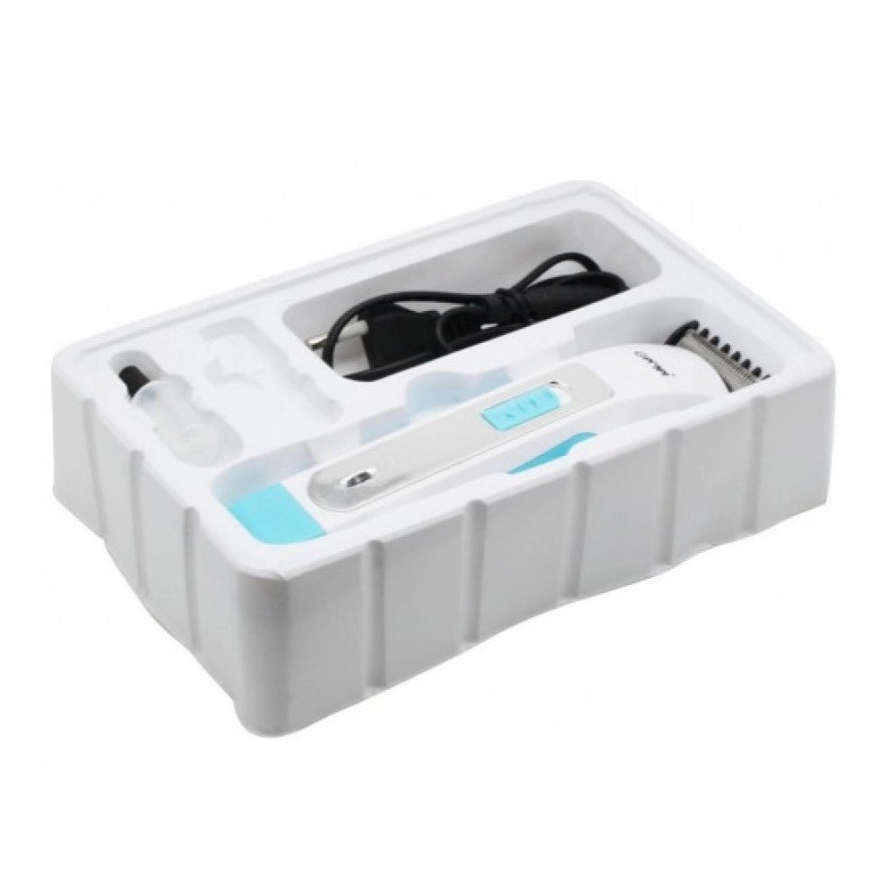 Trade Shop - Taglia Capelli Rasoio Barba Professionale Batteria Ricaricabile Gemei Gm-666 -