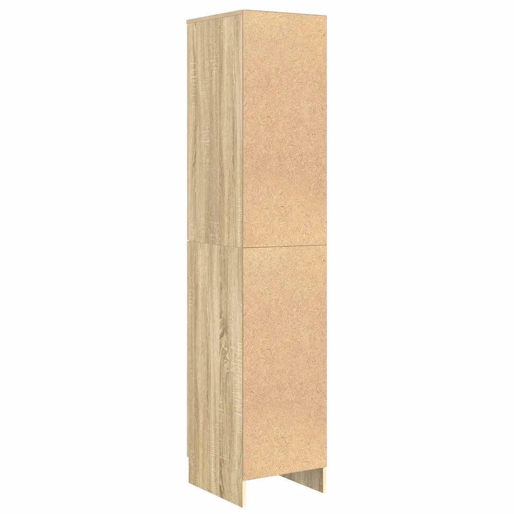 Credenza-Buffet-Armadio da cucina Rovere Sonoma 35 x 39 x 168 cm