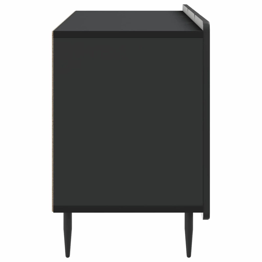 Mobile TV-Credenza per TV Nero 99 x 34,5 x 52 cm Legno ingegnerizzato