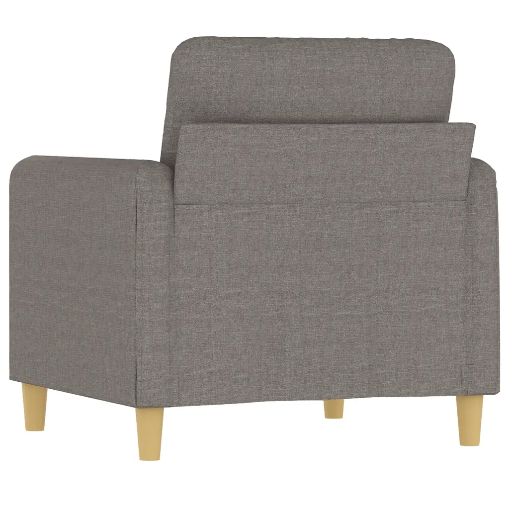 Poltrona | Sedia Relax Tortora 60 cm in Tessuto