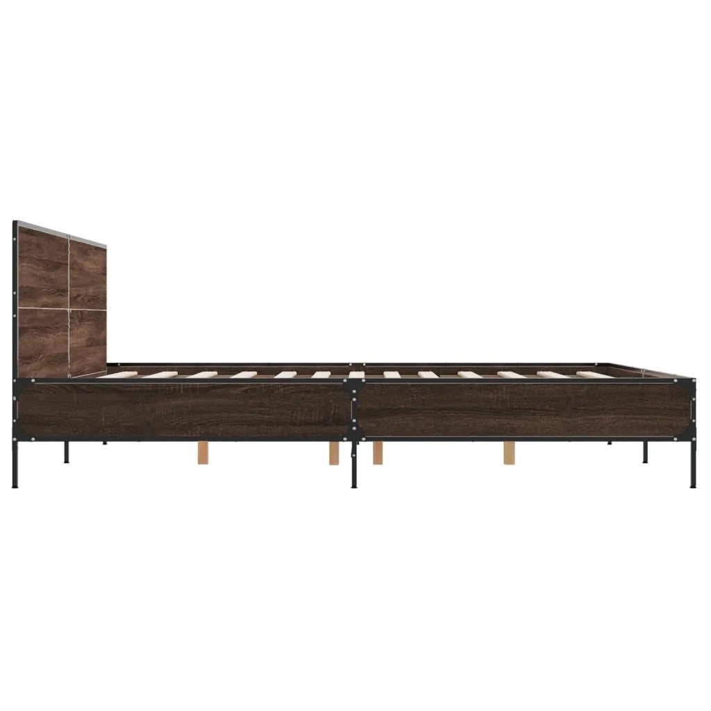 Giroletto Rovere Marrone 200x200cm in Legno Multistrato Metallo