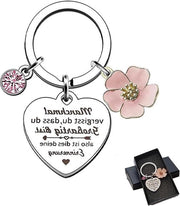 Chiave da parete in acciaio inossidabile Regalo di compleanno per donne - amica e sorella - "A volte dimentichi che sei incredibile" con scatola di regalo