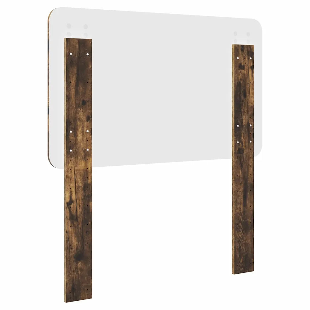Testiera-Testata-Testiera Decorativa Rovere fum¨¦ 80 cm Legno multistrato 377187