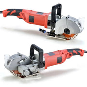 Trade Shop - Tracciatrice Scanalatrice A Disco 5 Dischi Scanalatore Muro 2800w Pompa Acqua -