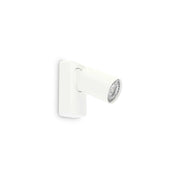 Lampada Da Parete Rudy Ap1 Round Bianco Ideal-Lux