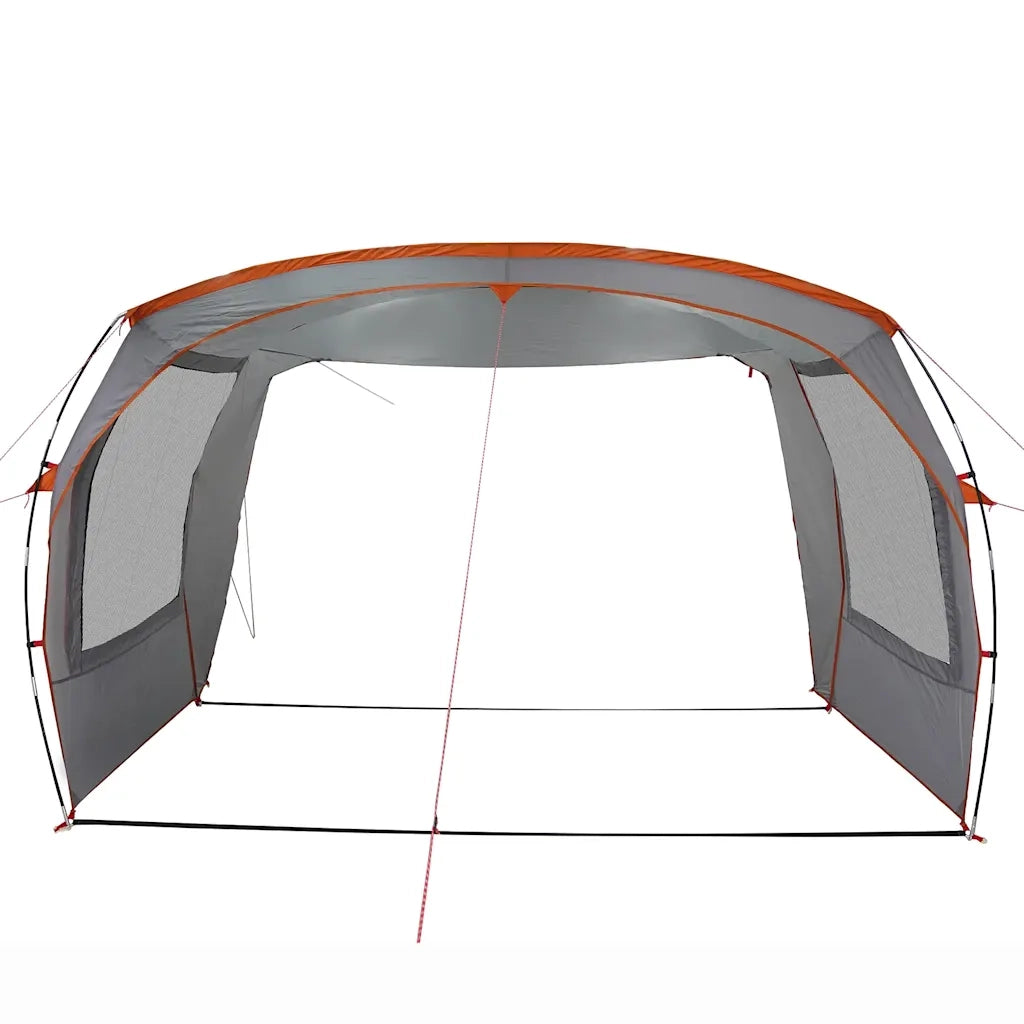 Tenda da Campeggio per Auto-Tenda per Escursionismo Grigio e Arancione Impermeabile 824423