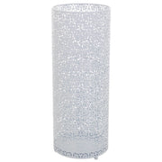 Portaombrelli tondo in metallo bianco d20x50h