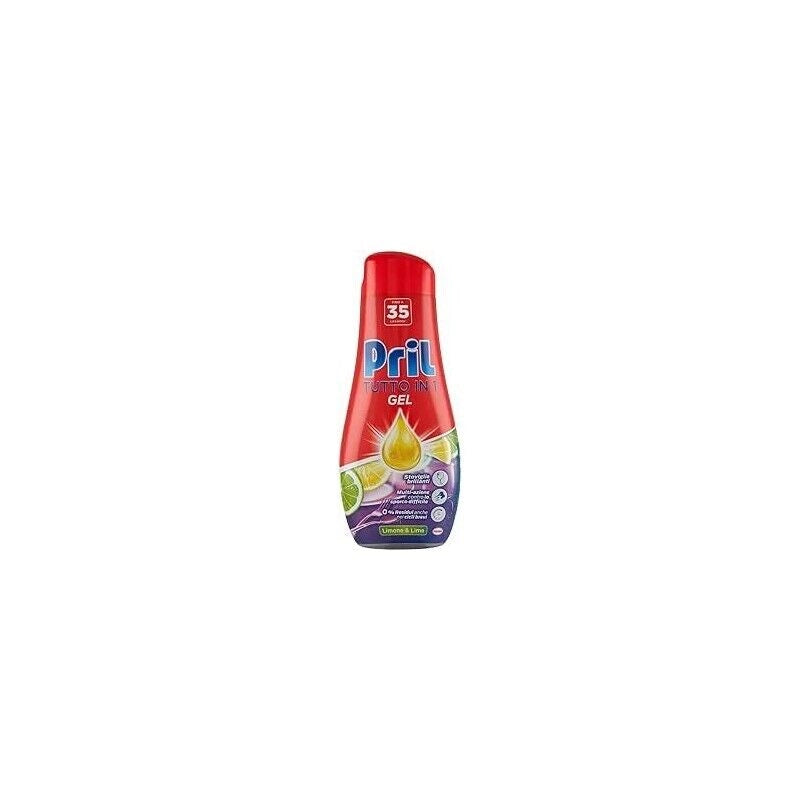 PRIL GOLD GEL PER LAVASTOVIGLIE IN FORMATO DA 630 ML SGRASSANTE AL LIMONE