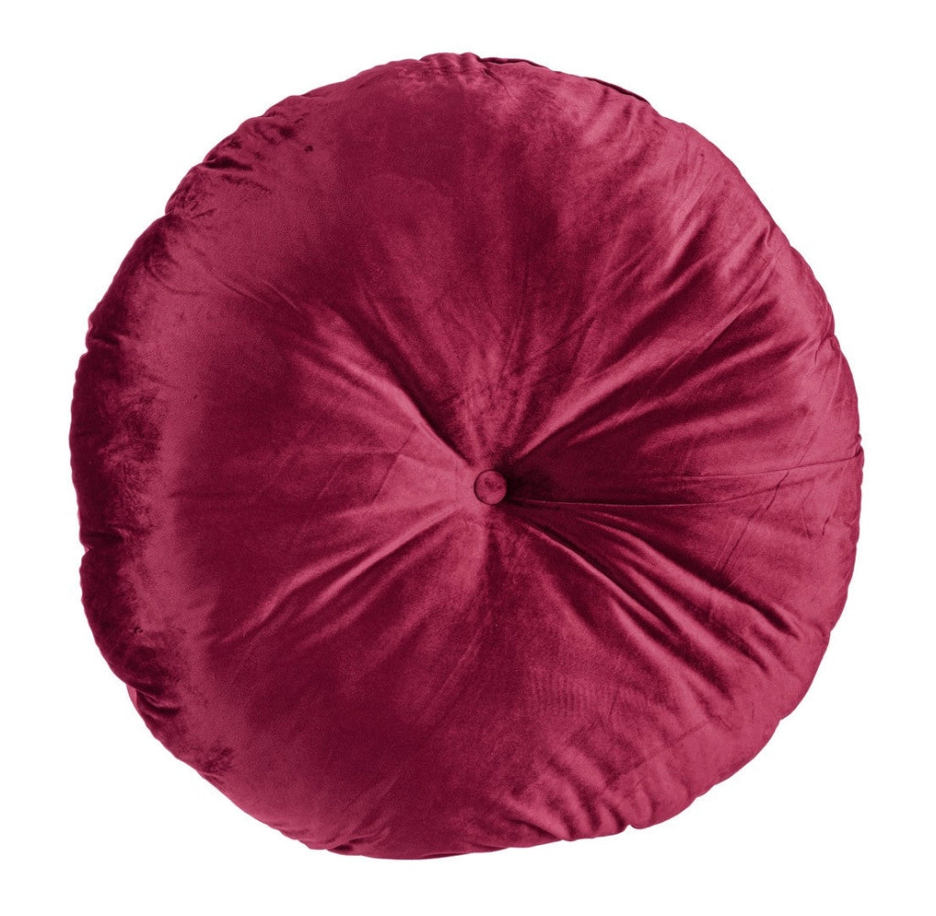 Set di 4 Cuscini Rotondi in Velluto Ø90 cm - ARCADIA