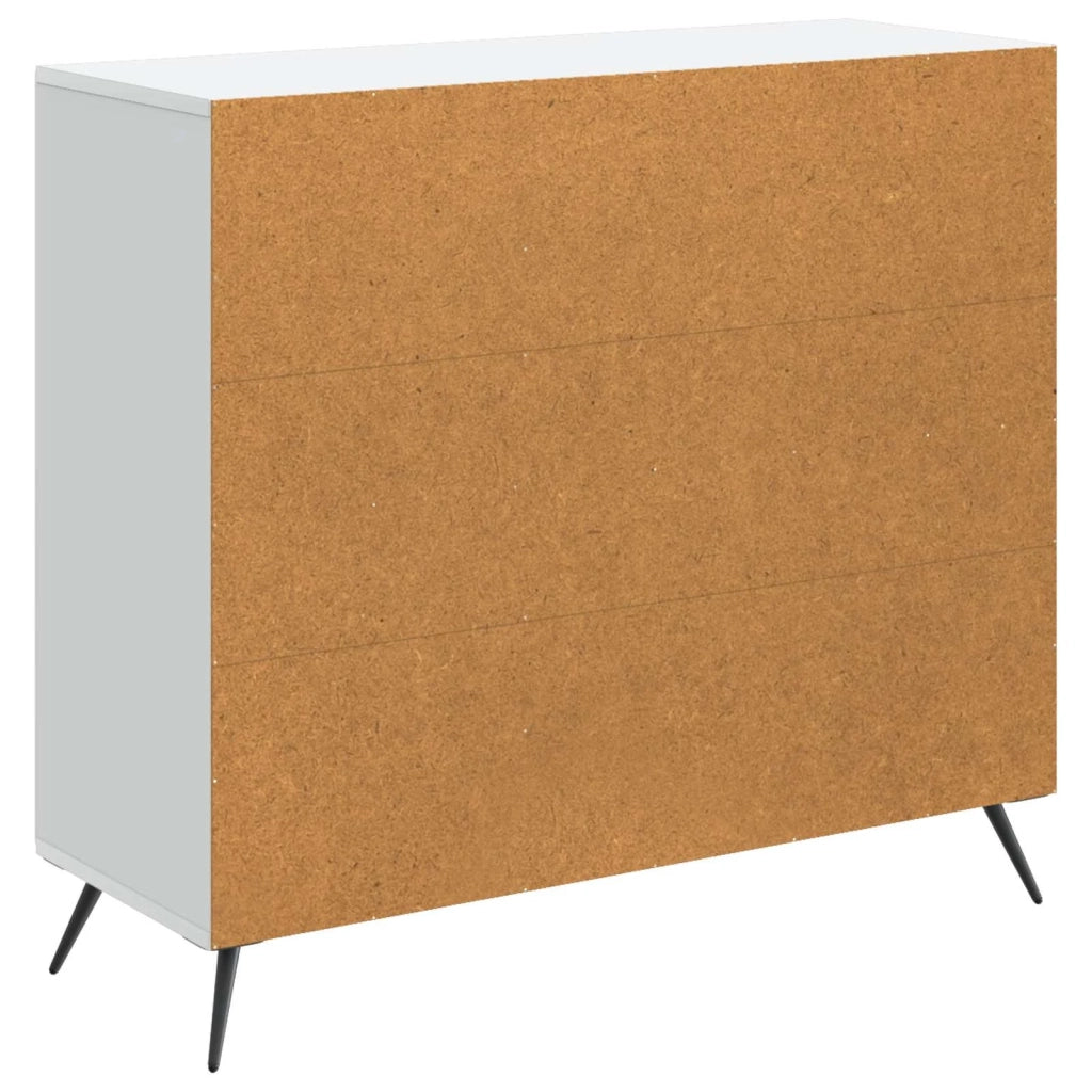 Credenza Bianco 89 x 34,5 x 80 cm Legno ingegnerizzato 895565