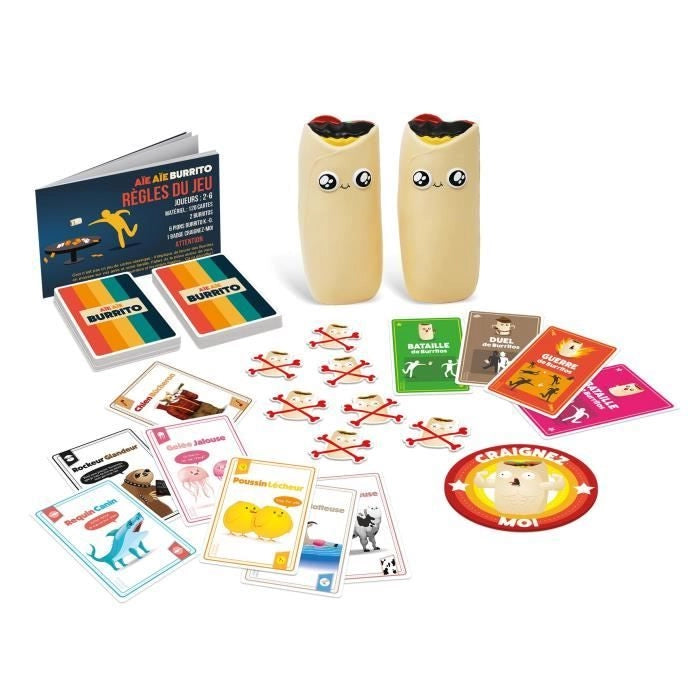 Asmodee - Aie Aie Burrito - Age: 7+ - Numero di giocatori: 2-6