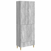Set di armadi 2 pcs Sonoma grigio Legno ingegnerizzato 3416697