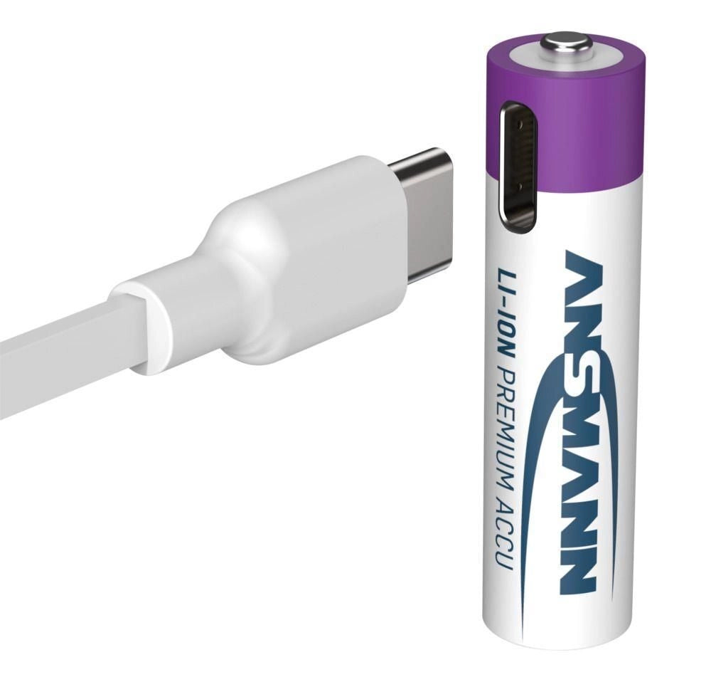 Ansmann 1311-0028 batteria per uso domestico Batteria ricaricabile Mini Stilo AAA Ioni di Litio