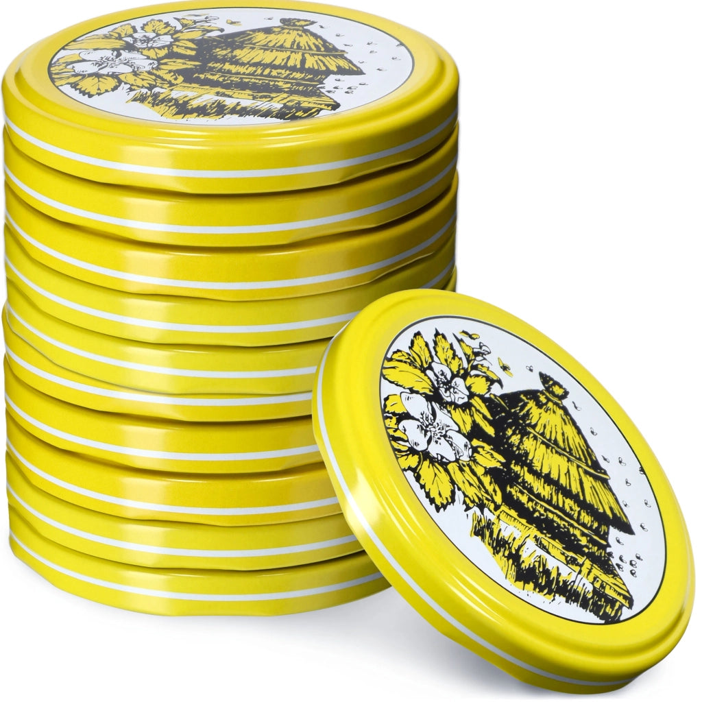 Tappi per barattoli KADAX, diametro 82 mm, confezione da 10 pezzi