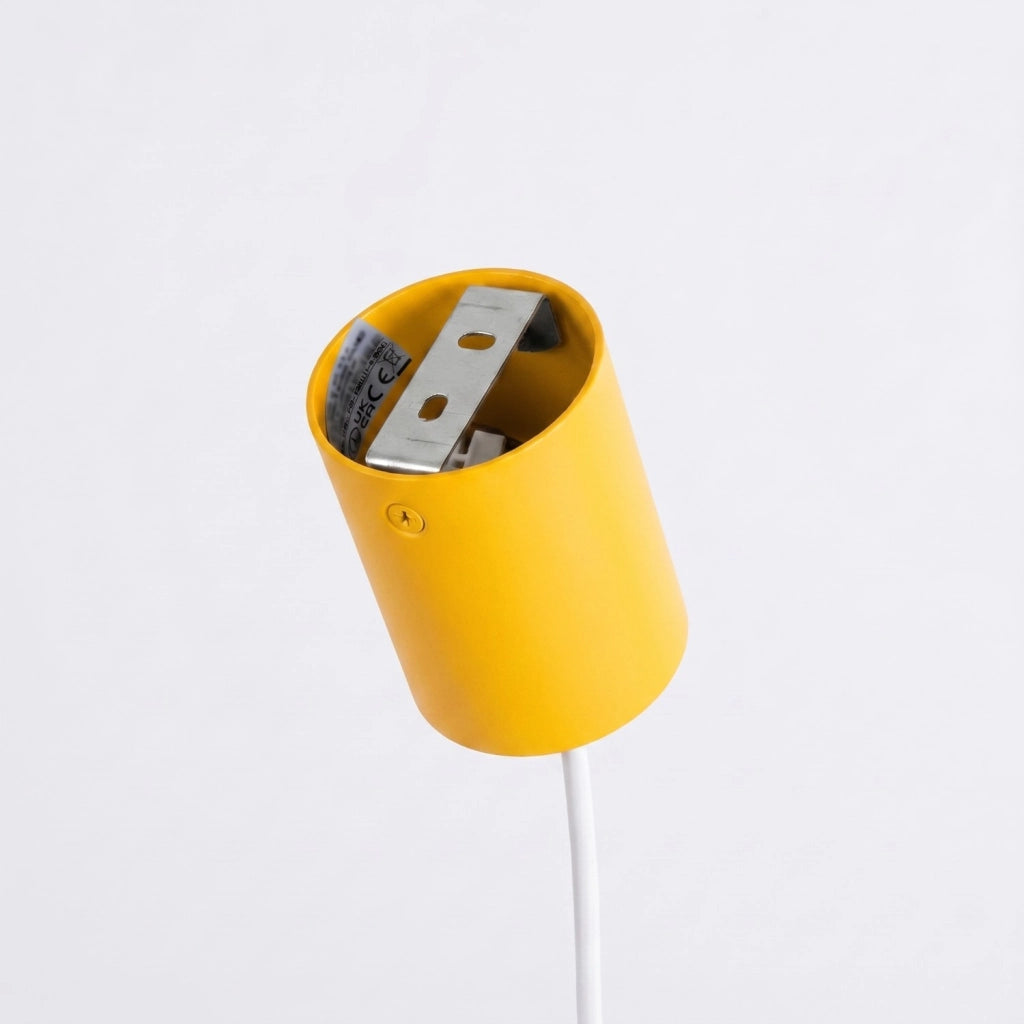 Lampadario KARBON 4 giallo