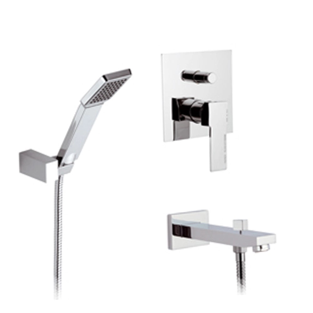 Set doccia all quadro - serie wellness qubika
