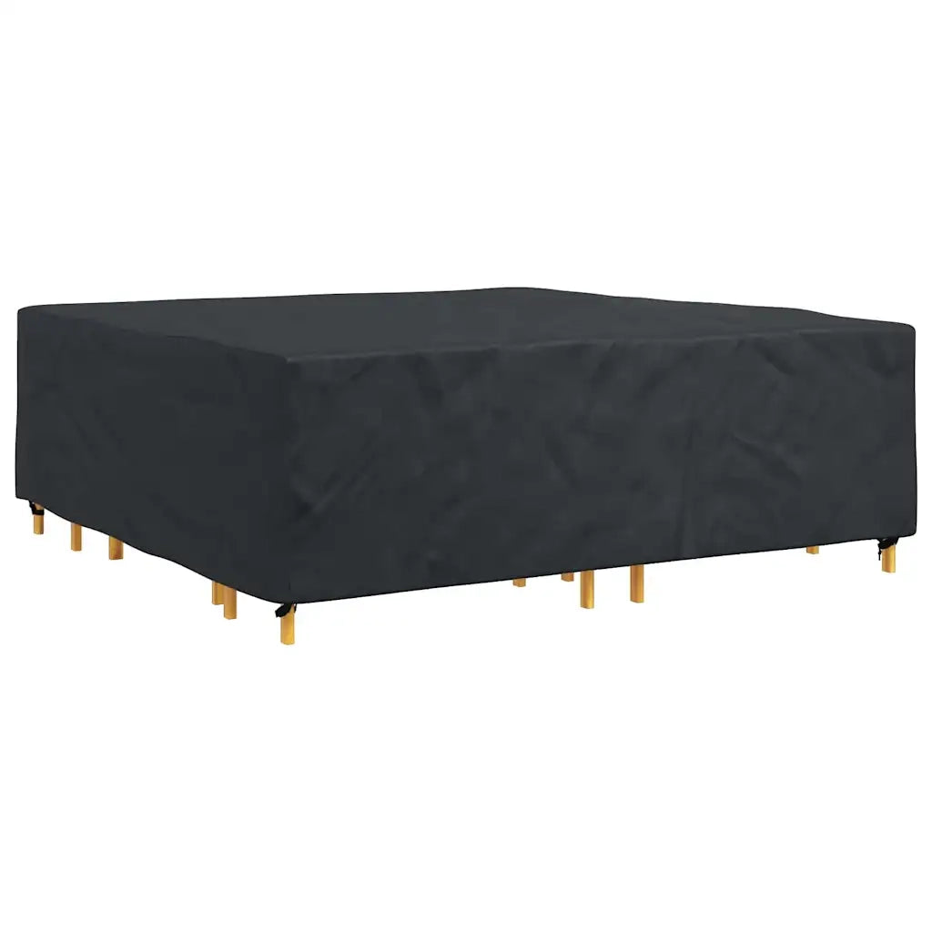 vidaXL Copertura per mobili da esterno Nero 235 x 235 x 70 cm 600D