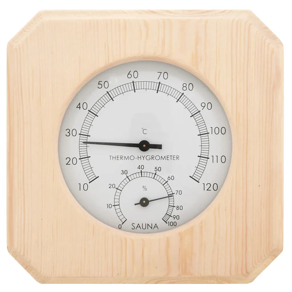 Set Timer Igrotermografo e Clessidra Sauna 2 in 1 Massello Pino CFW1038281