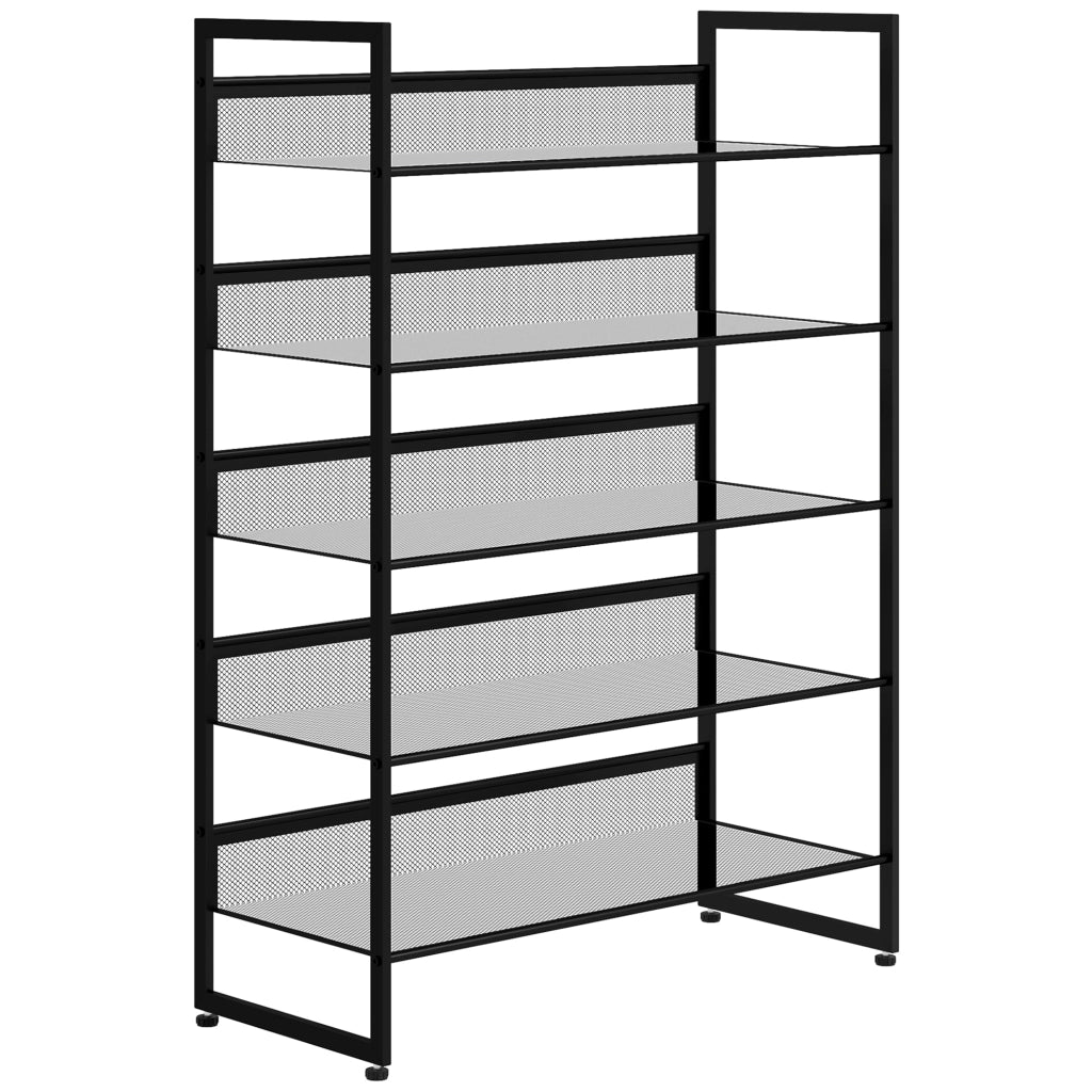 Scarpiere 5 Ripiani ¨C Zephmum ¨C Grigio 72x30x102 cm