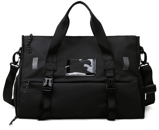 Borsa a mano - Bagaglio - Borsa a weekend - Borsa sport con contenitore idrorepellente nero