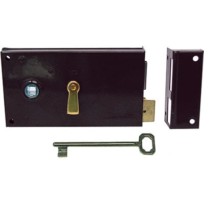SERRATURA LEGNO APPLICARE 187 BONAITI - MAPPA M2+SCR+Q6 E.MM 70 DX- 2 pezzi