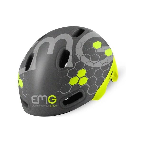 Casco emg hm190m010 givi con led posteriore grigio