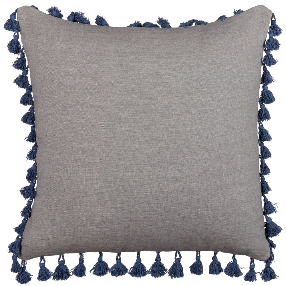 Set di 2 cuscini decorativi grigio 45 x 45 cm federa rimovibile cuscino decorativo con imbottitura per divano letto