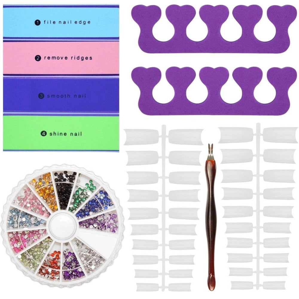 Trade Shop - Lampada Uv Ricostruzione Unghie Gel Fornetto 36w Led 4 Bulbi Con Accessori Nail -