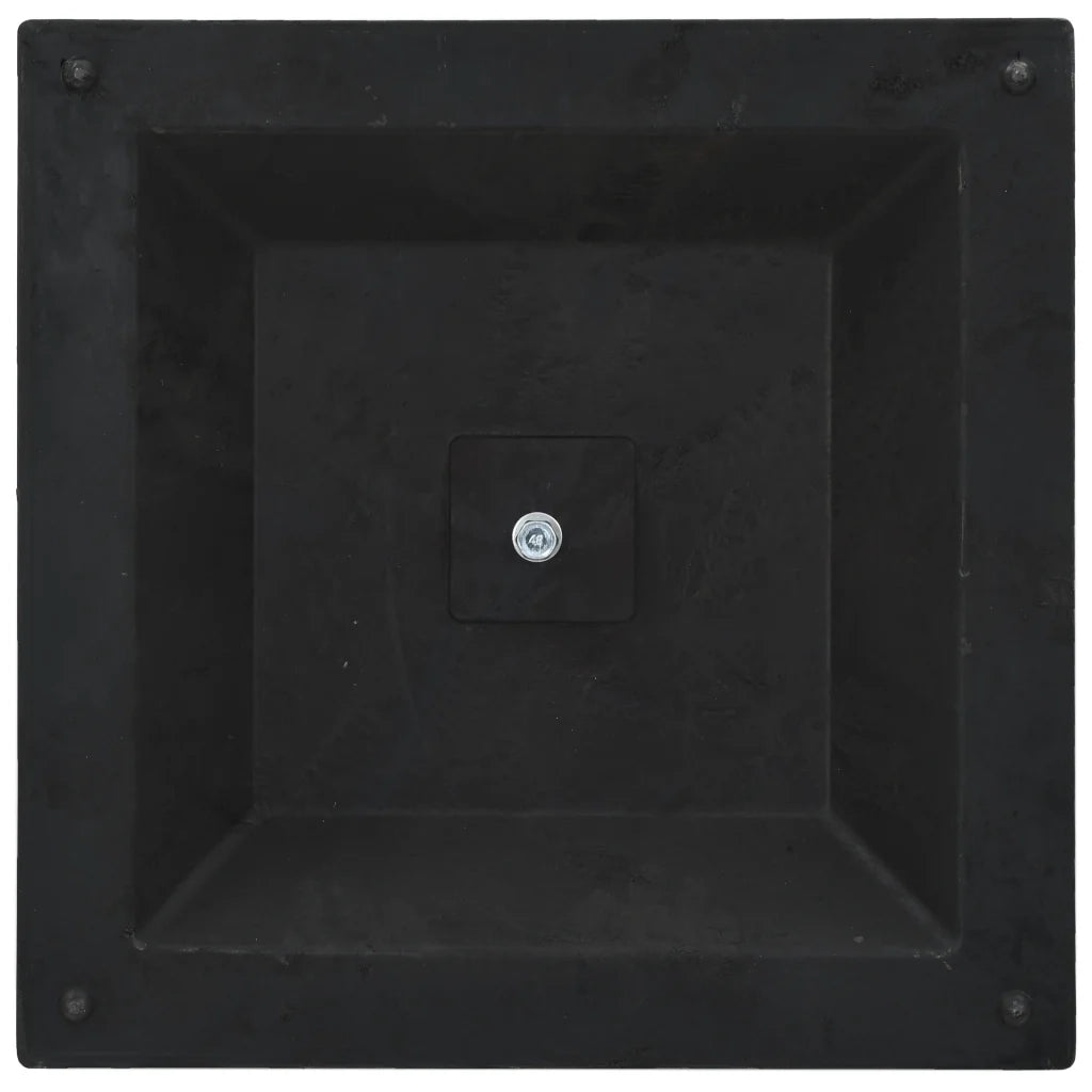 Base per Parasole Quadrata in Poliresina 12 kg Bronzo CFW6224784