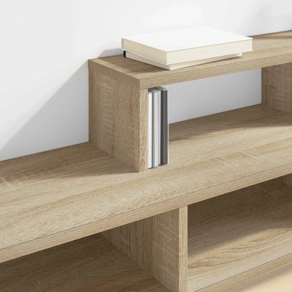 SupportoperTVaparete 120x25x28,5cm Legno multistrato 889895