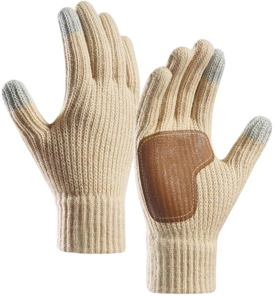 Manopole calde - L - 22*9 cm - Manopole touchscreen per autunno/inverno - Unisex - Manopole per bicicletta per esterno - Antiscivolo - Protezione dal freddo - Manopole per autunno/inverno - Necessità per autunno/inverno - Regalo per autunno/inverno