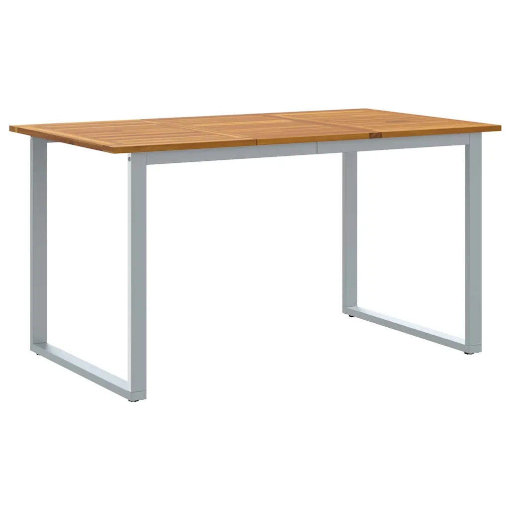 Set da Pranzo per Giardino 5 pcs Grigio 3284351