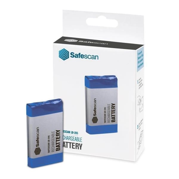 Batteria ricaricab safescan lb-205 - 131-0477