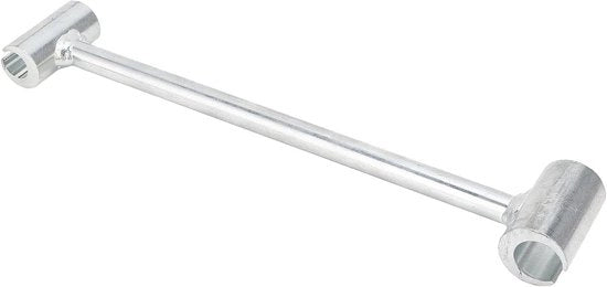 Strumento di regolazione di serrature per porte 14-19 mm - Chiave a due estremità - Riparazione serrature pesanti - Acciaio di laminazione - Regolazione precisa - Duraturo e robusto - Strumento per regolazione di serrature
