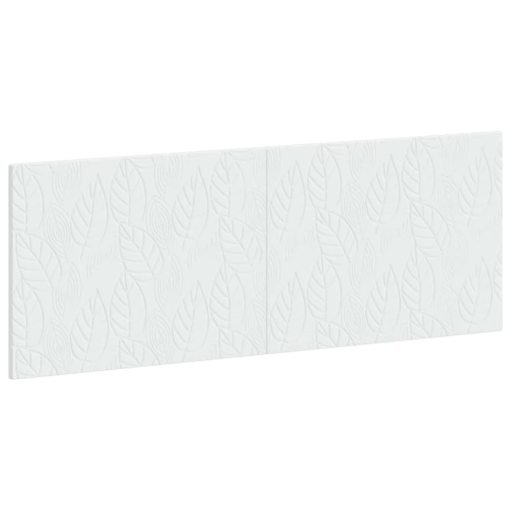 Testiera da Muro DELFT Bianco Legno ingegnerizzato 897175