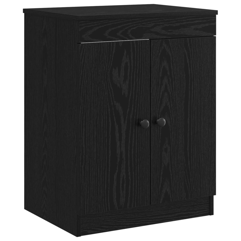 Set di mobili per il bagno Rovere Nero Legno ingegnerizzato 3404251