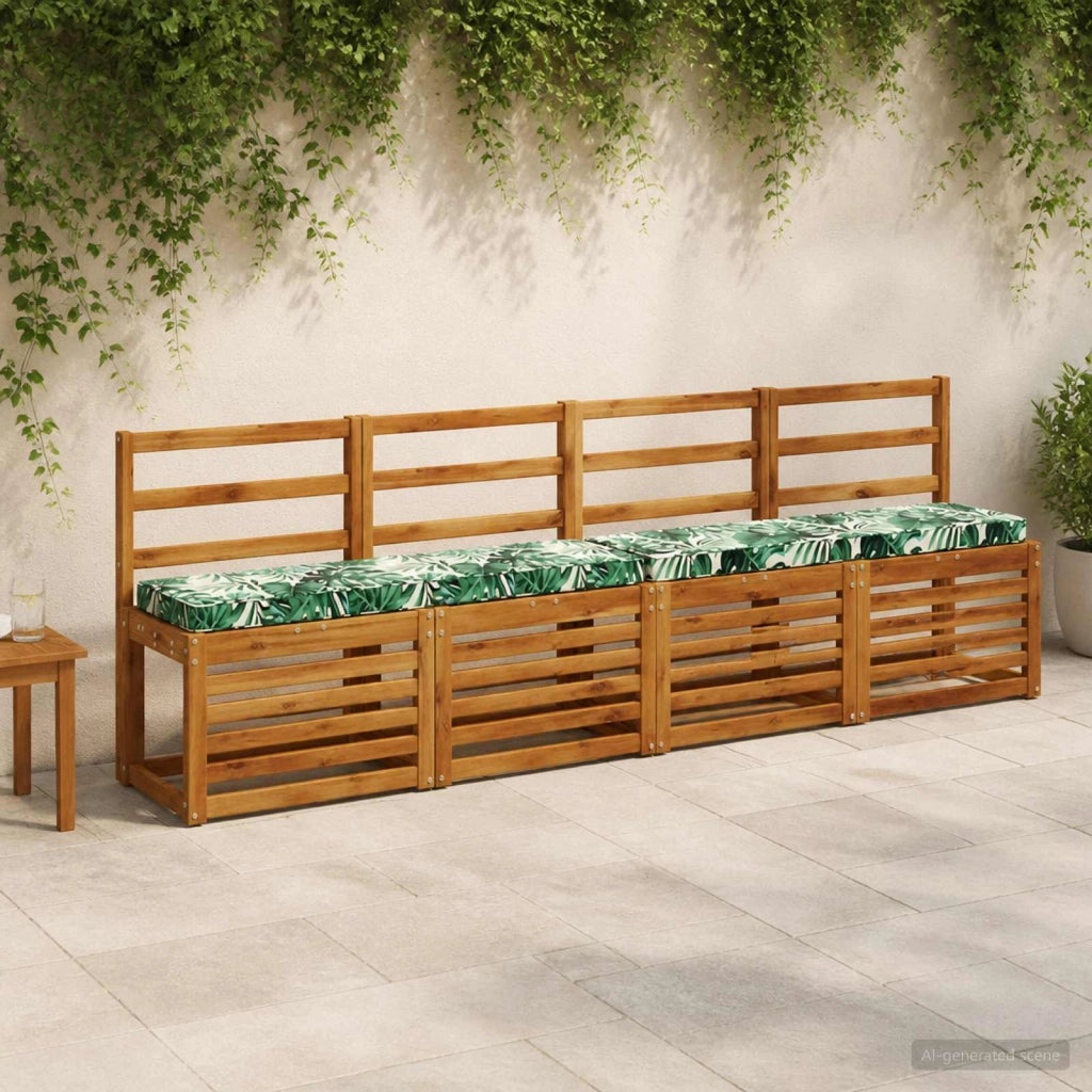 Cuscini per Panchina a 2 Pezzi VUGHT 2 pcs 100% Poliestere 950635